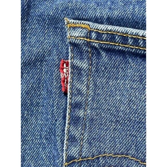 Levi's Ribcage Straight Jeans Womens Plus Size 20W Ankle Length Stretch Denim - Picture 4 of 11